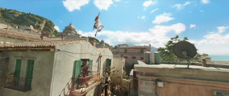 Joanna Bennett stunt double for Amber Heard in Aquaman (2018)