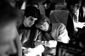 Still of Irakli Kvirikadze and Tinatin Dalakishvili in Hostages(2017)