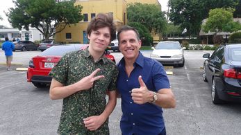 After a long day of filming... It's a wrap, 