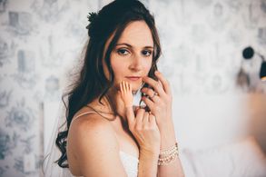 Jessica's wedding portrait