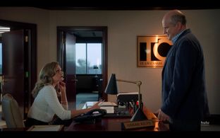 Caitlyn Knisely opposite Enrico Colantoni In Veronica Mars Season 4