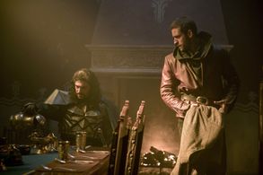 Mido Hamada and Oliver Jackson-Cohen in Emerald City (2016)