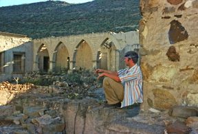 near Parras / Mexico, filming PASSION & POETRY - THE BALLAD OF SAM PECKINPAH (2003)