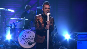 Brendon Urie and Panic! at the Disco in Conan (2010)