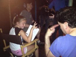 On the set of Alone in the Dark