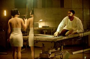 Marama Corlett and Thomas Dominique in Blood Drive (2017)