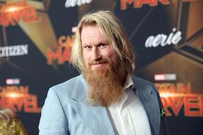 Rune Temte at an event for Captain Marvel (2019)