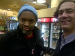 my buddy torian Hughes and me 2013 We started at Zanies Nashville together