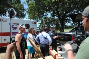 on set of 'Sense of Urgency'