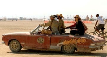 Spark: A Burning Man Story on location. 2012