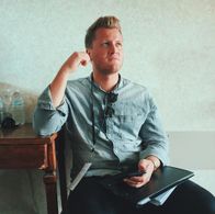 On set directing third feature film 