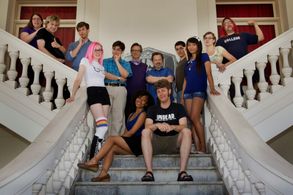 Robert Carradine, Curtis Armstrong, Ivan Van Norman, Virgil Griffith, Genevieve Pearson, Joshua Ovenshire, Moogega Coope