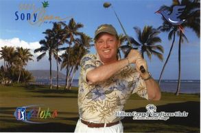Print ad for Sony Open in Hawaii.