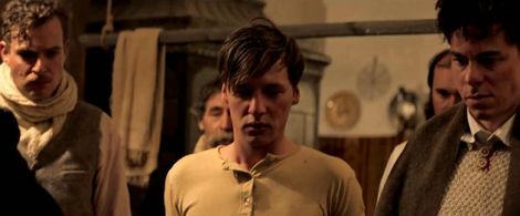 Marek Adamczyk, Cyril Dobrý, and Jan Nedbal in The Last Race (2022)