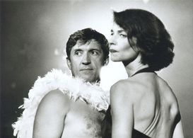 Charlotte Rampling and Mircea Diaconu in Asphalt Tango (1996)