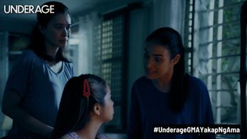 Sunshine Cruz, Hailey Mendes, and Elijah Alejo in Underage (2023)
