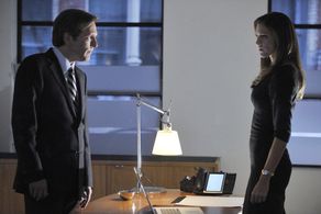 Martin Donovan and Tricia Helfer in The Firm (2012)