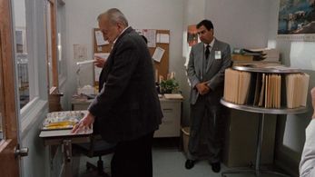 George C. Scott and Ken Lerner in The Exorcist III (1990)