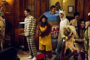 Drew Seeley, Matt Bush, Kelly Blatz, Hartley Sawyer, and Tim Jo in Glory Daze (2010)