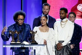 Boots Riley, Tessa Thompson, Armie Hammer, LaKeith Stanfield, and Jonathan Duffy