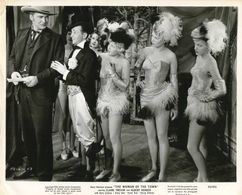 Albert Dekker, Charley Foy, Dorothy Granger, Marlene Mains, Marion Martin, and Teddi Sherman in The Woman of the Town (1