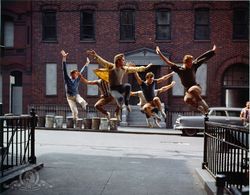 Robert Banas and Anthony 'Scooter' Teague in West Side Story (1961)