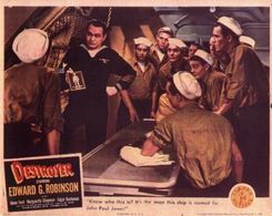 Edward G. Robinson, Lloyd Bridges, Dean Benton, Roy Brent, Stanley Brown, Jack Gardner, Leo Gorcey, and Frank Beckford i