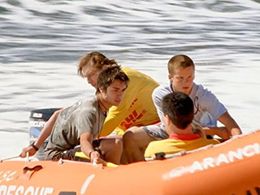 Chris Foy and Adam Saunders in Blue Water High (2005)