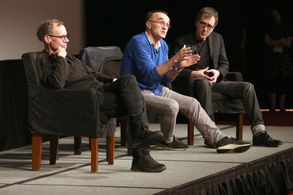 Danny Boyle, Rick Smith, and David Carr