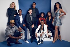 Taye Diggs, Monet Mazur, Karimah Westbrook, Greta Onieogou, Cody Christian, Samantha Logan, Daniel Ezra, and Bre-Z
