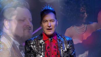 John Bloom, Diana Prince, and John Patrick Brennan in The Last Drive-In with Joe Bob Briggs: Hello Mary Lou: Prom Night 