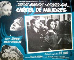 María Douglas, Katy Jurado, Sara Montiel, and Miroslava in Cárcel de mujeres (1951)