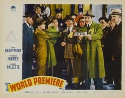 John Barrymore, Frances Farmer, Ricardo Cortez, Ralph Dunn, Cliff Nazarro, Eugene Pallette, Frank Puglia, Sig Ruman, and