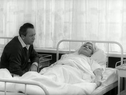 Miroslav Hornícek and Gabriela Vránová in Smrt za oponou (1967)