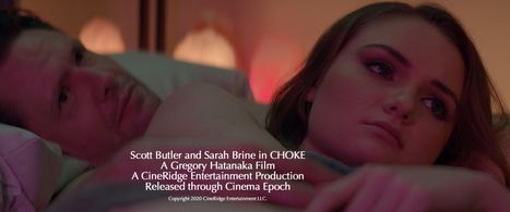 Sarah Brine and Scott Butler in Choke (2020)