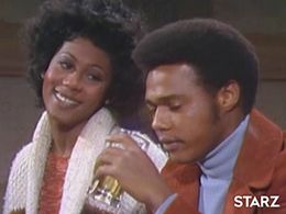 Mike Evans and Berlinda Tolbert in The Jeffersons (1975)