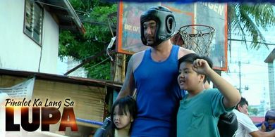 Victor Neri, Marc Justine Alvarez, and Leanne Bautista in Pinulot ka lang sa lupa (2017)