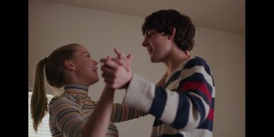 Olivia Gill and Damon McKinnis in Our Last Normal Conversation