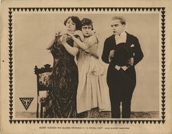 Elizabeth De Witt, Gloria Swanson, and Bobby Vernon in A Social Cub (1916)