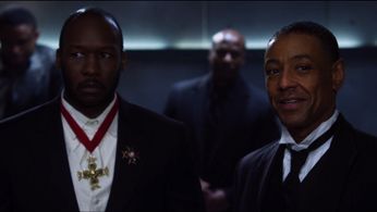 Giancarlo Esposito and Marcel Davis in Leverage (2008)