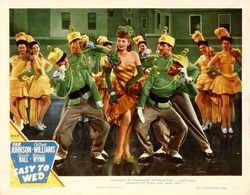 Lucille Ball, Nina Bara, and Chavo de Leon in Easy to Wed (1946)