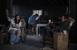 Alexa Barajas and Liv Hewson in Yellowjackets