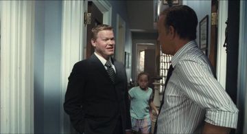Tom Hanks, Jesse Plemons, and Austyn Johnson in The Post (2017)