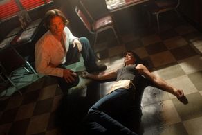 Jen Halley and Jared Padalecki in Supernatural (2005)