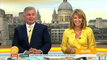 Eamonn Holmes and Kate Garraway in Good Morning Britain (2014)