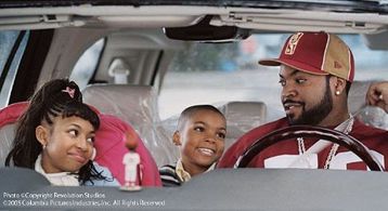 Ice Cube, Aleisha Allen, and Philip Bolden in Are We There Yet? (2005)