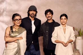 Arjun Rampal, Konkona Sen Sharma, and Tanmay Dhanania at an event for The Rapist (2021)