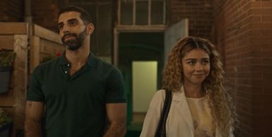Samer Salem and Sarah Hyland in My Fake Boyfriend