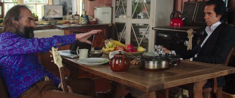 Nick Cave and Warren Ellis in 20,000 Days on Earth (2014)