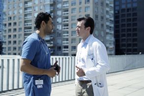 Production Still of Transplant